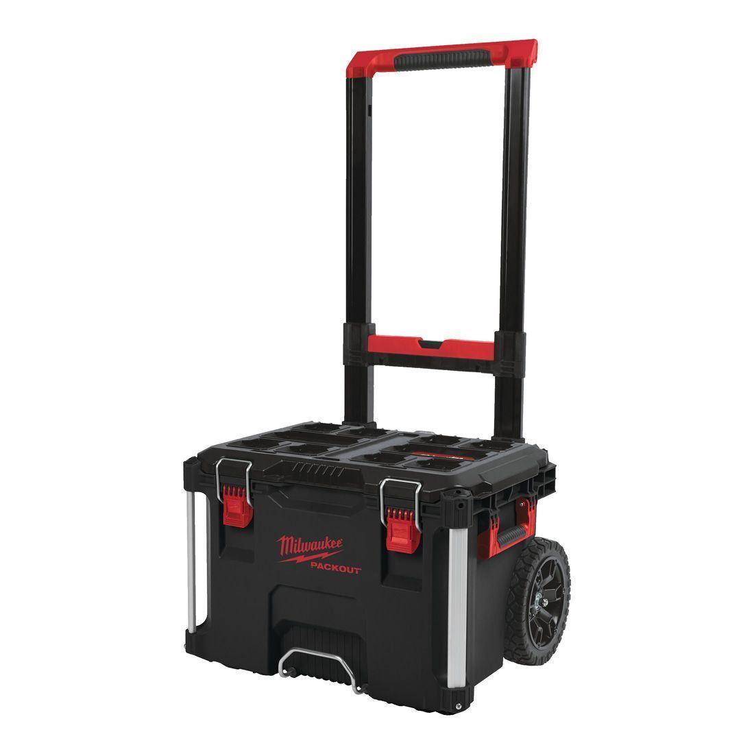 Milwaukee Packout Trolley Case With 2 Drawer Tool Box & 38L XL Cooler