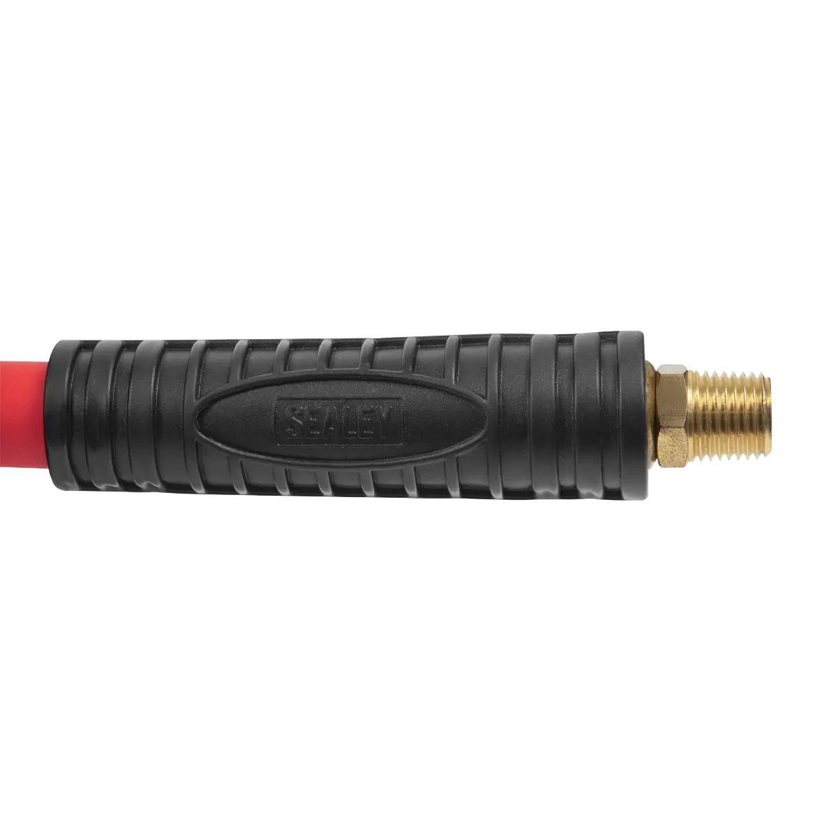 Sealey SA85 Retractable 20m Air Hose Metal Reel Ø10mm Rubber Hose