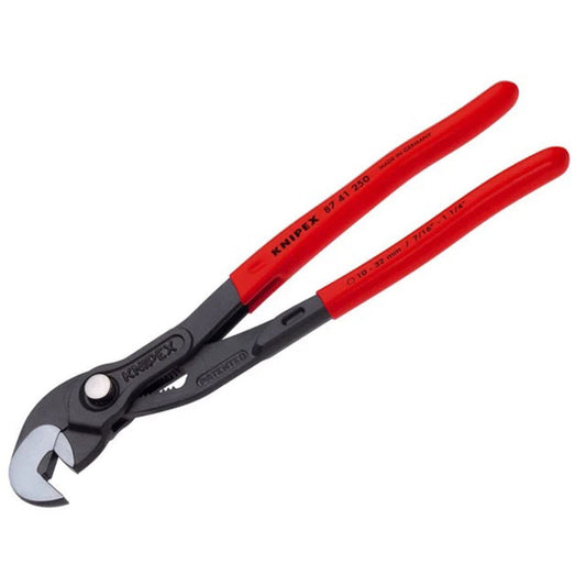 Knipex  250mm Multiple Slip Joint Spanner Pliers with Plastic Coated Grip 87 41 250 SB
