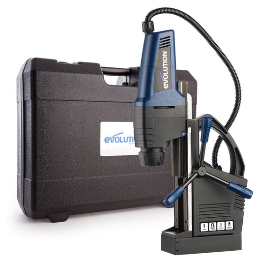 Evolution EVOMAG42 42mm Industrial Magnetic Drill 1200W 230V With Carry Case - 095-0001