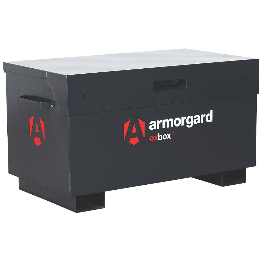 Armorgard OX3 Heavy-Duty Steel Site Box 1210mm x 625mm x 645mm OxBox for Secure Storage