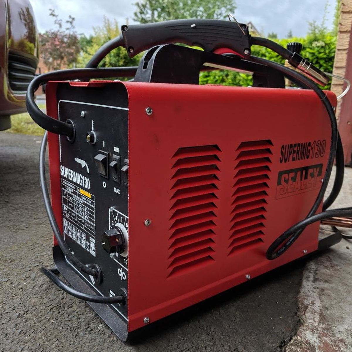 Sealey SUPERMIG130 130A Portable Mini MIG Welder 230V