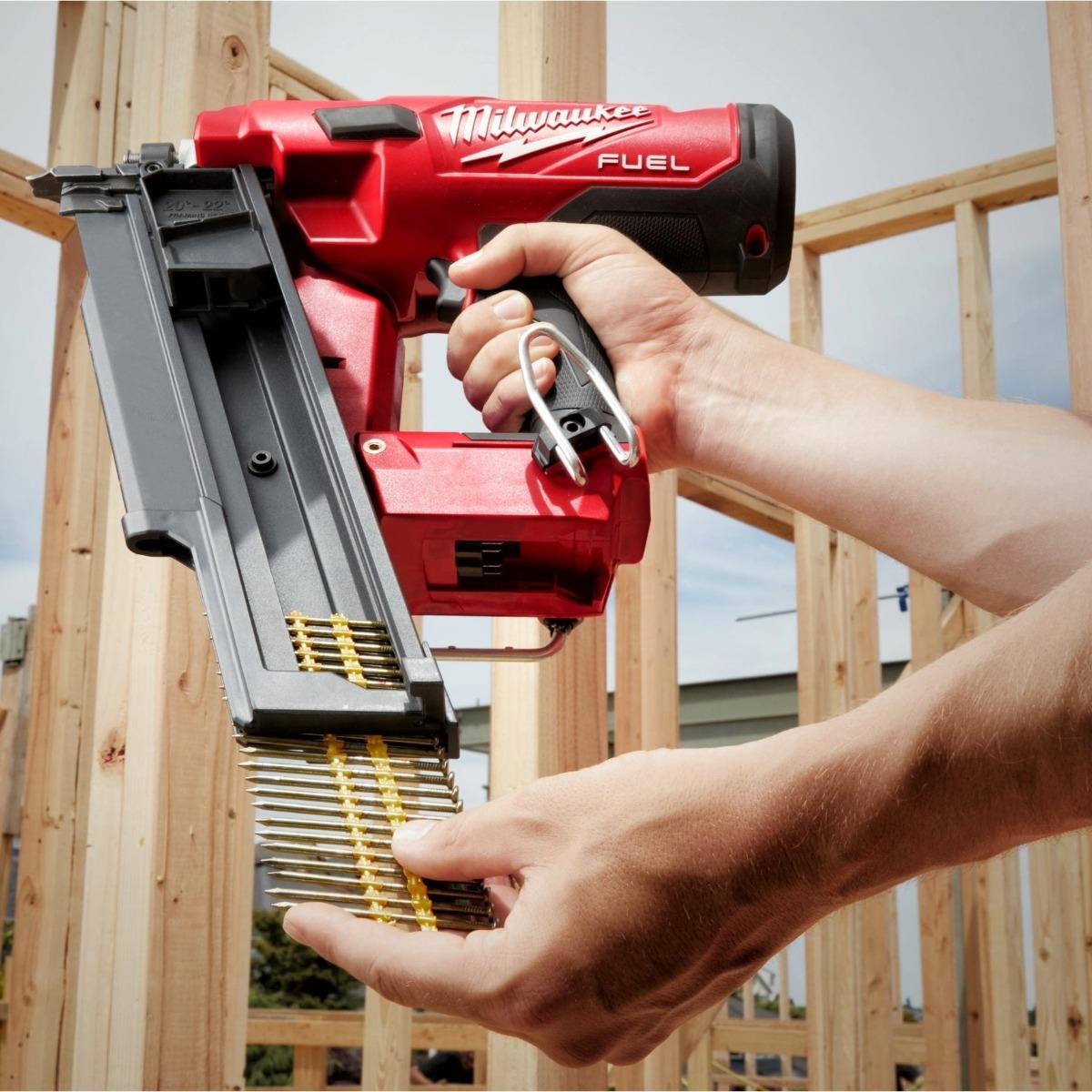 Milwaukee M18FFN21-0C 18V Fuel Brushless First Fix Framing Nailer Body Only in Case 4933478993
