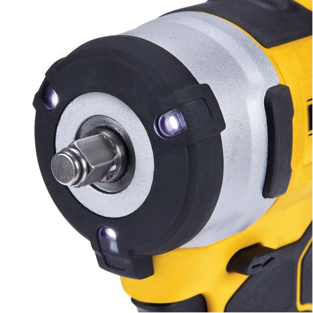 Dewalt DCF901P1 12V Brushless 1/2'' Impact Wrench 1 x 5.0Ah Li-ion Battery & Charger With Carry Case