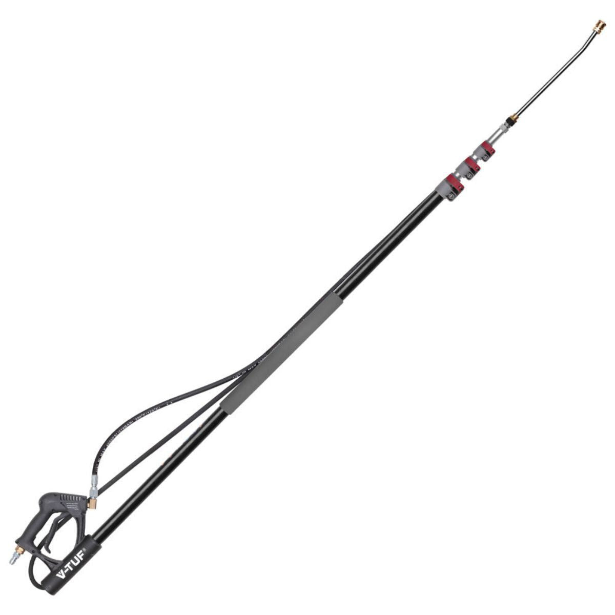 V-TUF T2.9800G Extendable Lance 2.5 to 8 metres comes with belt & gutter cleaning attachment