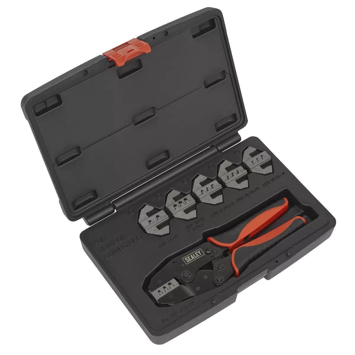 Sealey AK3870 Deutsch Connector Plier Set 7 Piece