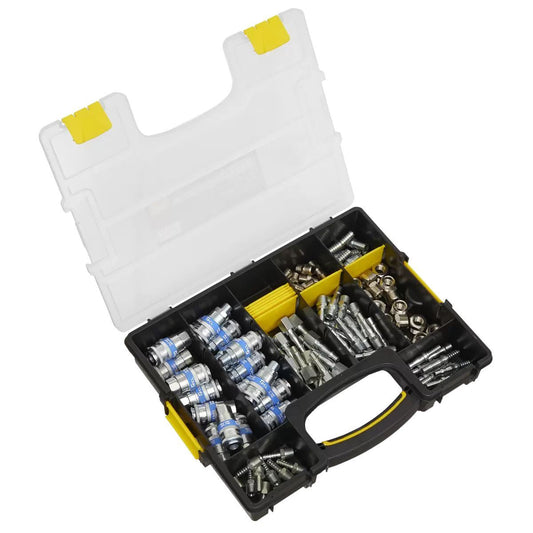 Sealey AC110K Air Coupling Kit 110pc