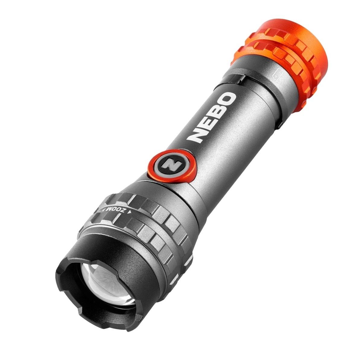 Nebo Davinci Flex Rechargeable LED Torch 450 Lumens NEB-FLT-1046-G