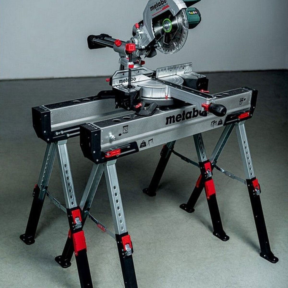 Metabo Sawhorse Work Trestle Set Twin Pack MAB 82 626990000