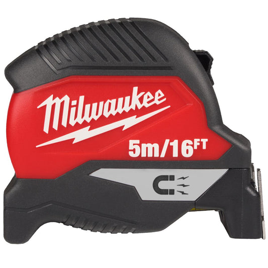 Milwaukee 5m/16ft Magnetic Tape Measure GEN 4 4932498769