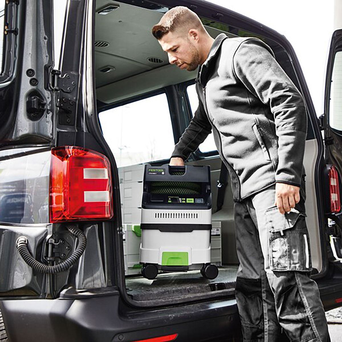 Festool CLEANTEC CTL MIDI I L-Class Wet and Dry Mobile Dust Extractor 15L 230V GB - 578321