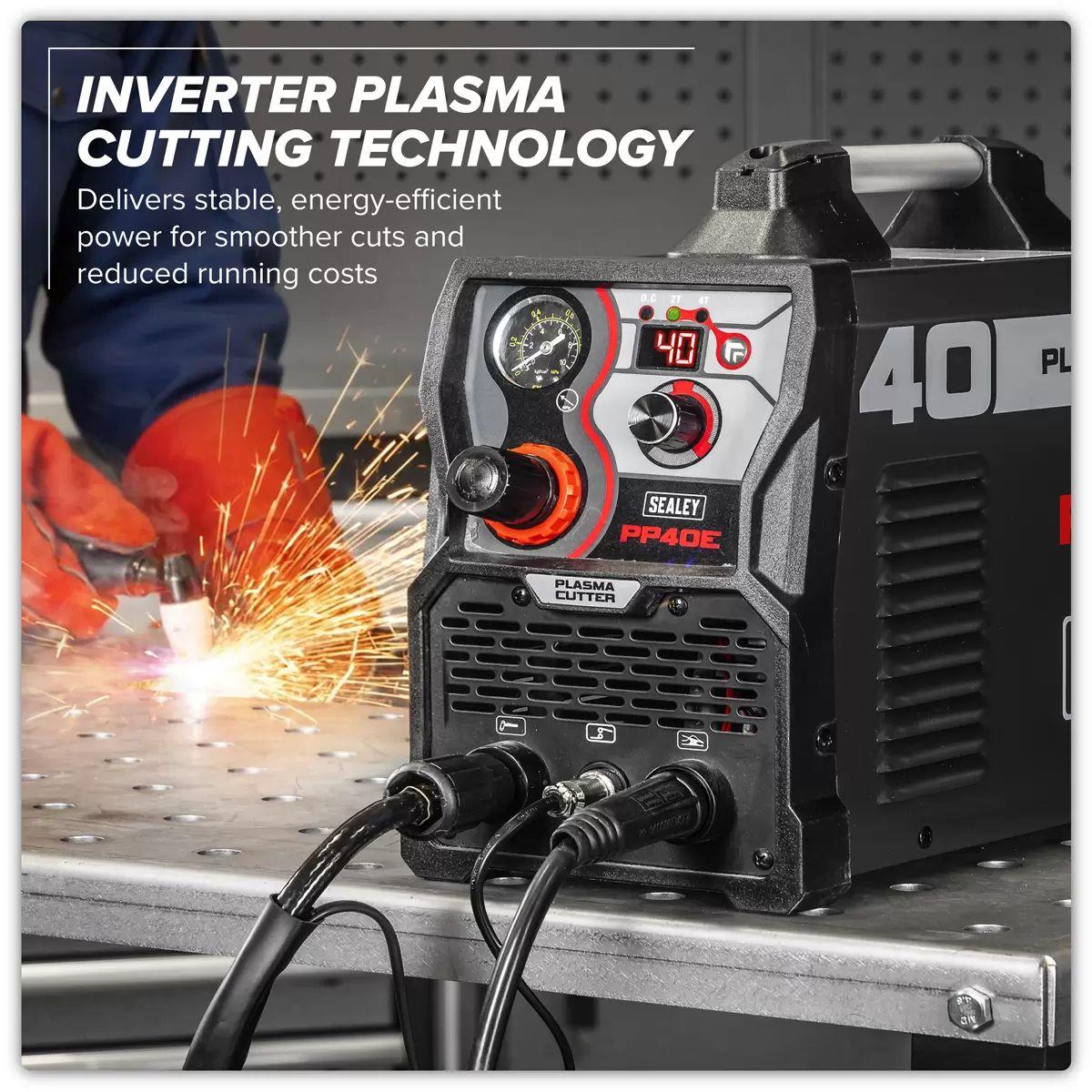 Sealey PP40E Plasma Cutter Inverter 40Amp 230V