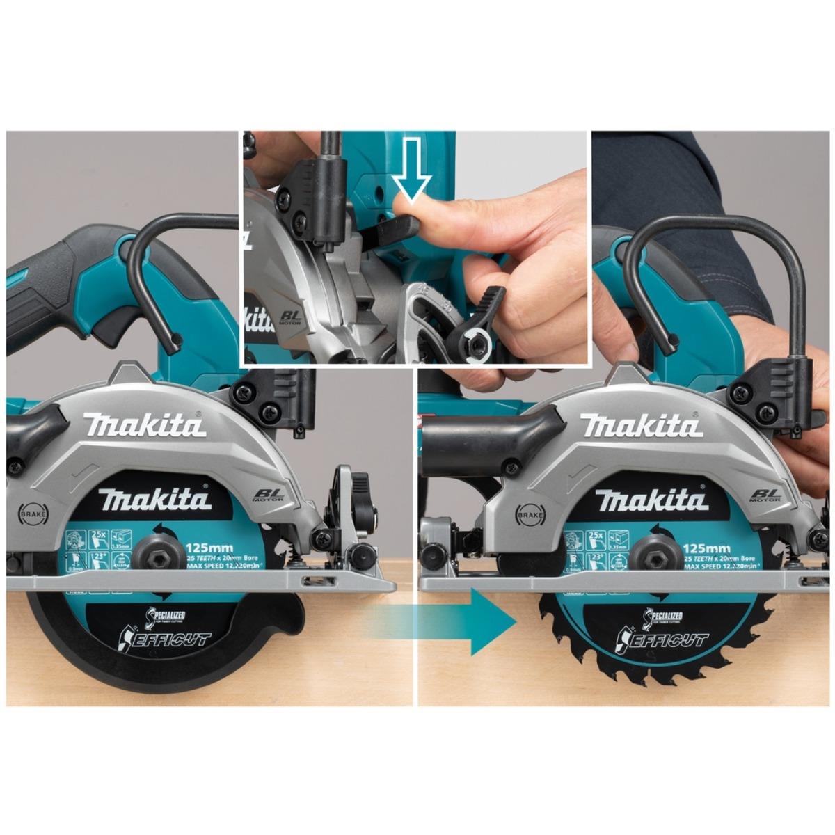 Makita HS014GZ 40V Max XGT Brushless 125mm Circular Saw Body Only