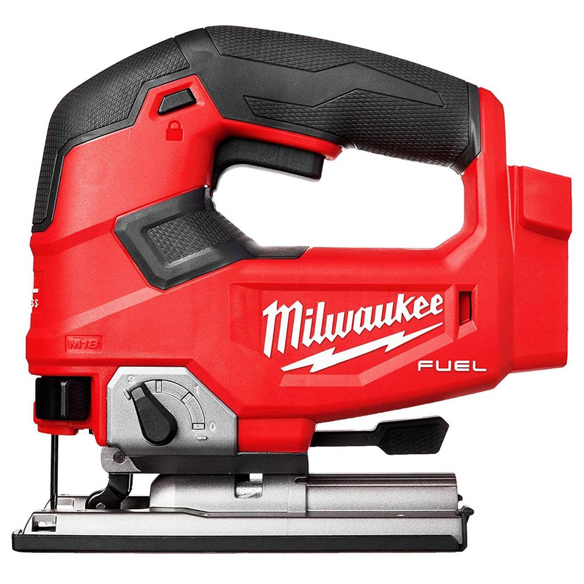 Milwaukee M18FJS-0 18V Brushless Fuel Top Handle Jigsaw with 1 x 2.0Ah Battery & Charger