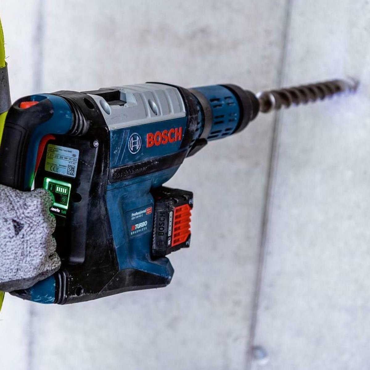 Bosch BSH611913000 18V-45 C BITURBO Professional SDS-Max Rotary Hammer Body Only for Heavy-Duty Use