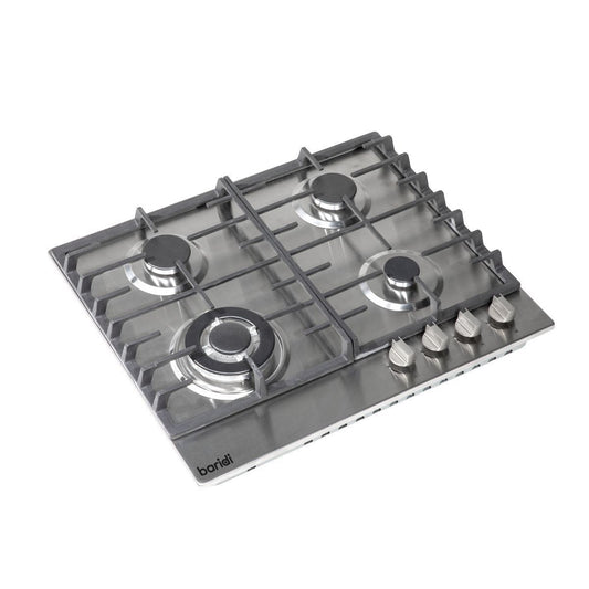 Sealey DH225 Baridi Gas Hob with 4 Cooking Zones 60cm Stainless Steel
