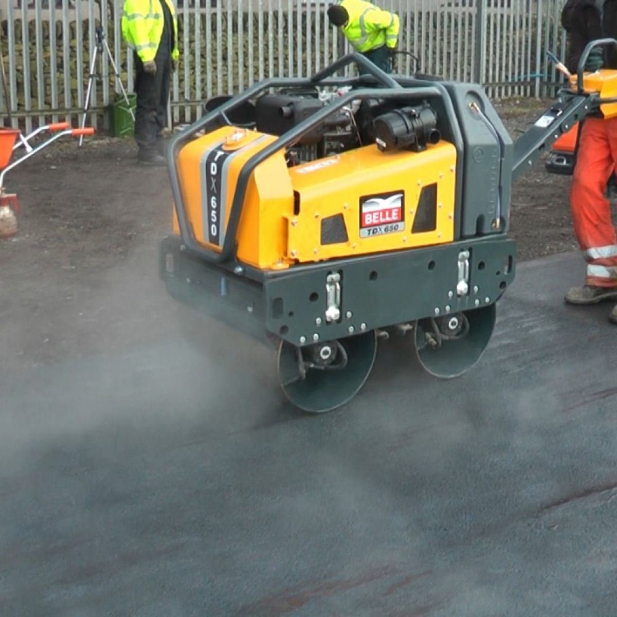 Belle 650AYGRY4 TDX 650A Twin Drum Roller Efficient & Durable Compaction for Construction Projects