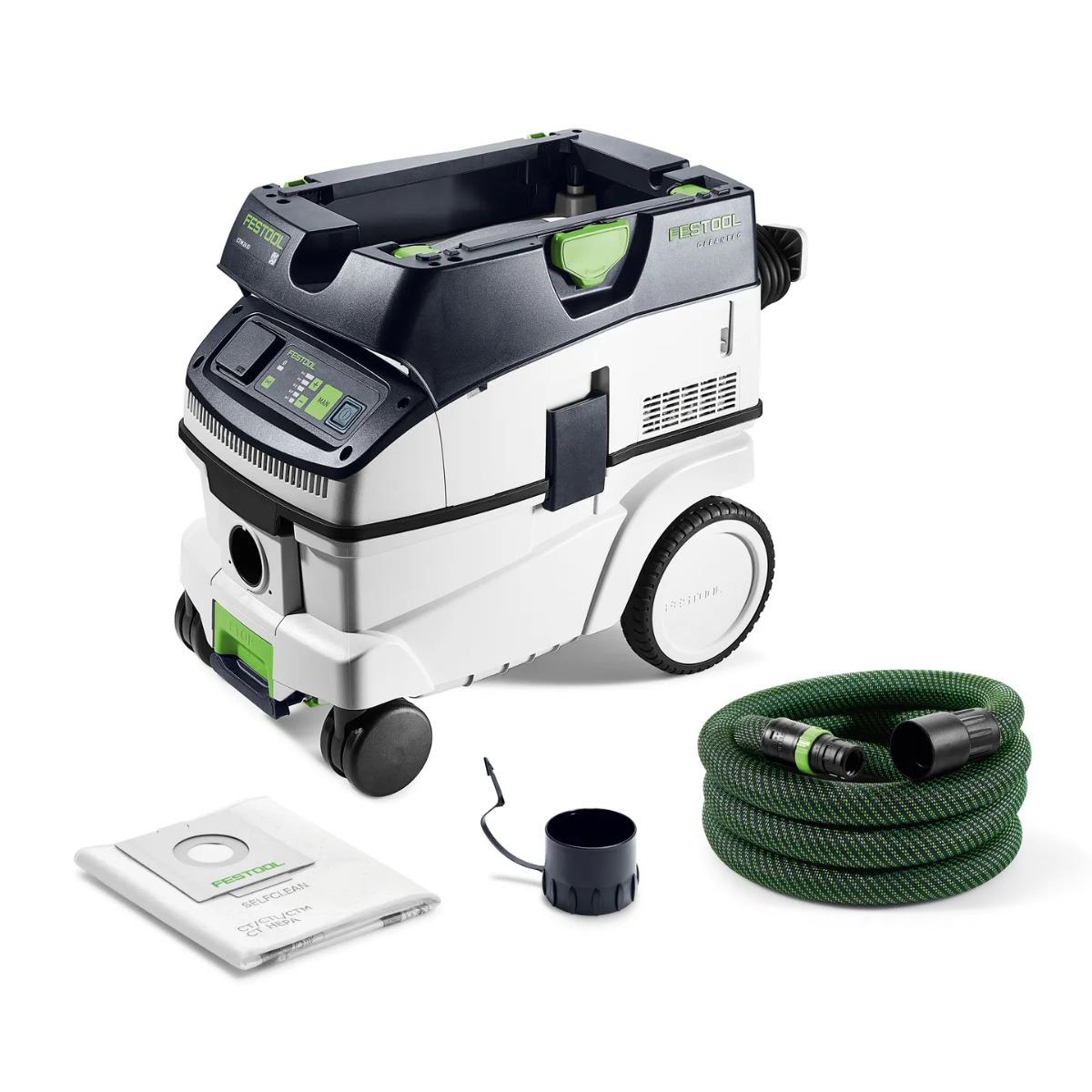 Festool CLEANTEC CTM 26 EI 230V GB M-Class 26L Wet and Dry Mobile Dust Extractor - 577920