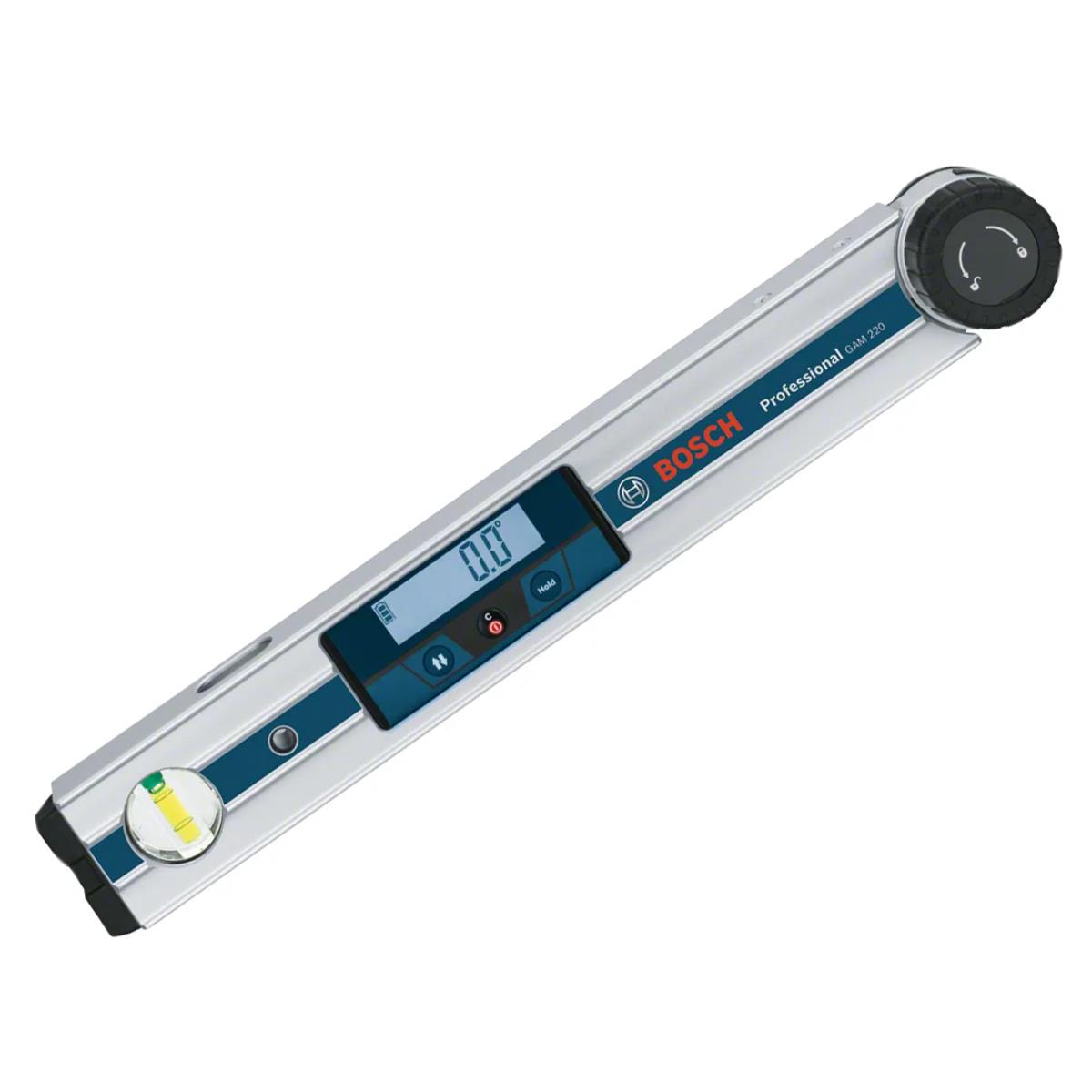 Bosch GAM 220 Professional Angle Measurer Precision Tool for Exact Angle Measurements 0601076500