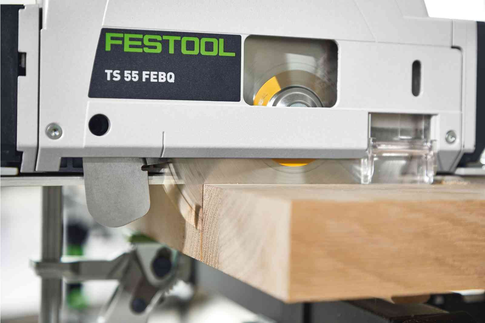 Festool TS 55 FEQ-Plus 110V GB 160mm Circular Plunge-Cut Saw In Systainer - 576707