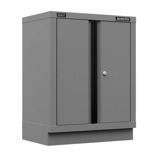 Sealey APMS33BE Superline PRO Black Edition Modular Floor Cabinet 2 Door 680mm