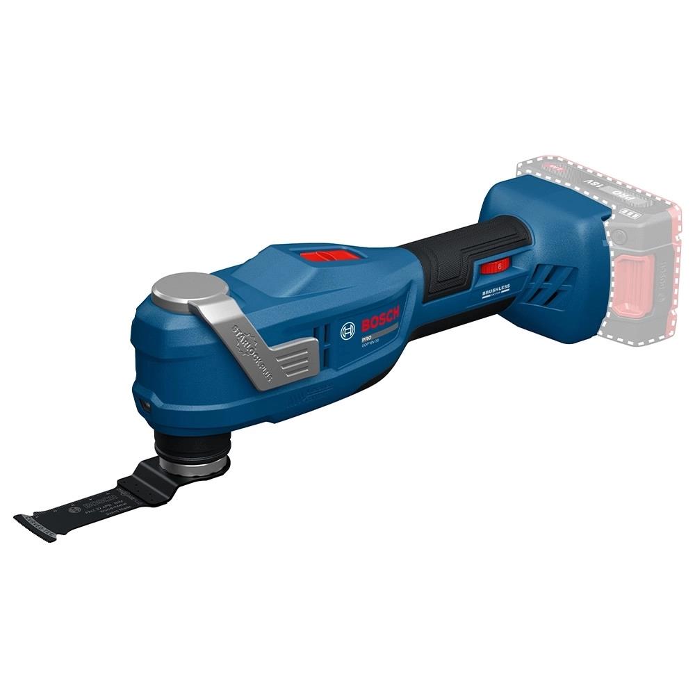 Bosch 0615A500E2 18V Brushless Combi Drill & Multi Tool Twin Pack with 2 x 5.0Ah Battery, Charger, Case & Accessories