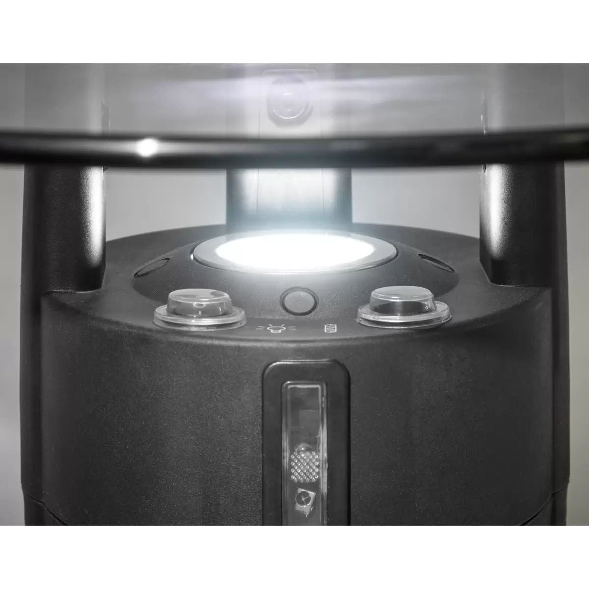 Sealey DG63 Dellonda Bistro Table with 1600W Heater Black/Stainless Steel
