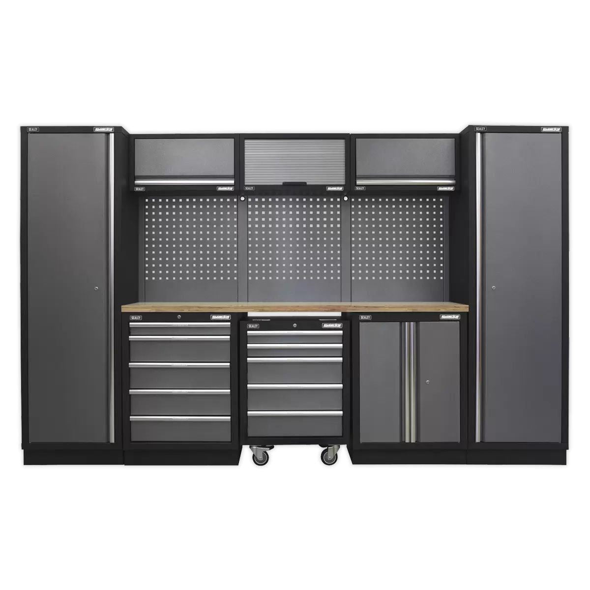 Sealey APMSSTACK03W Modular Storage System Combo Pressed Wood Worktop