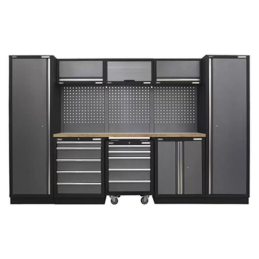 Sealey APMSSTACK03W Modular Storage System Combo Pressed Wood Worktop