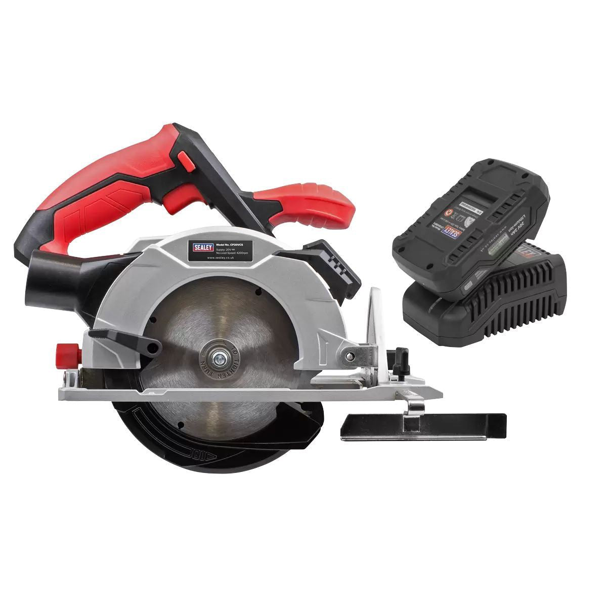 Sealey CP20VCSKIT1 20V 150mm Circular Saw Kit With Battery & Charger