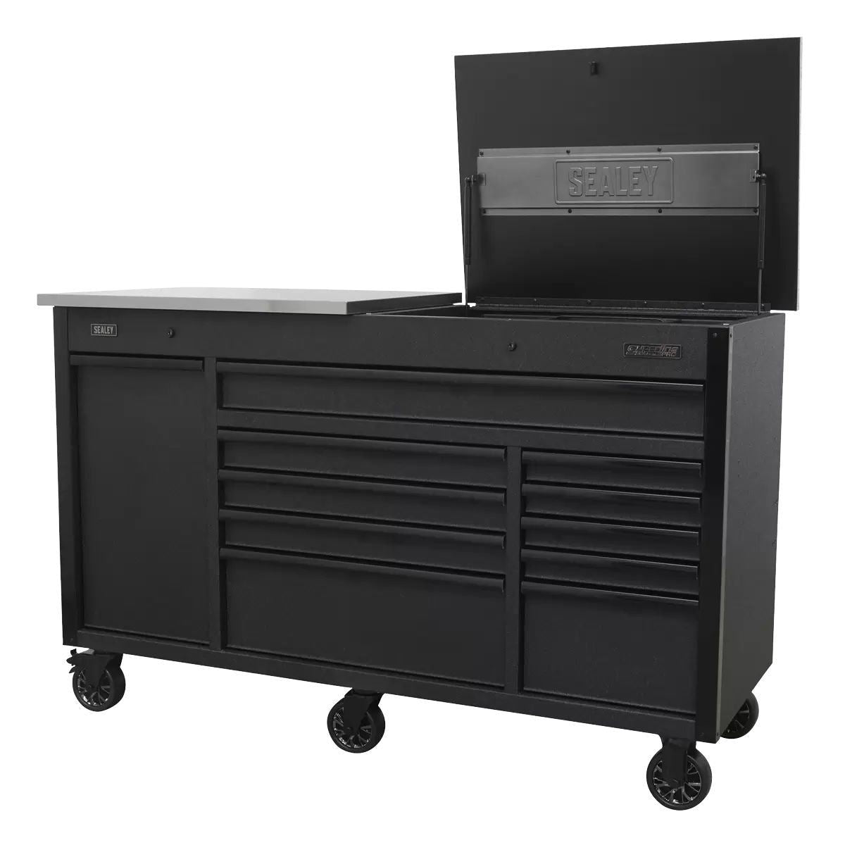 Sealey AP6310BE Mobile Tool Cabinet 1600mm Power Tool Charging Drawer