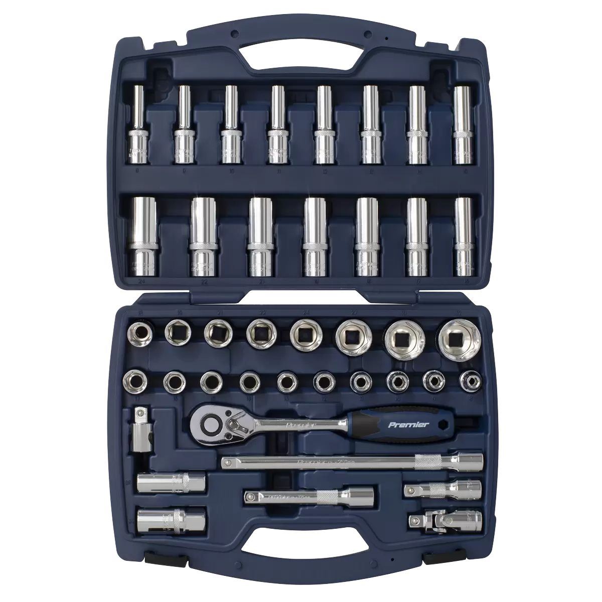 Sealey AK8993 Socket Set 41pc 1/2