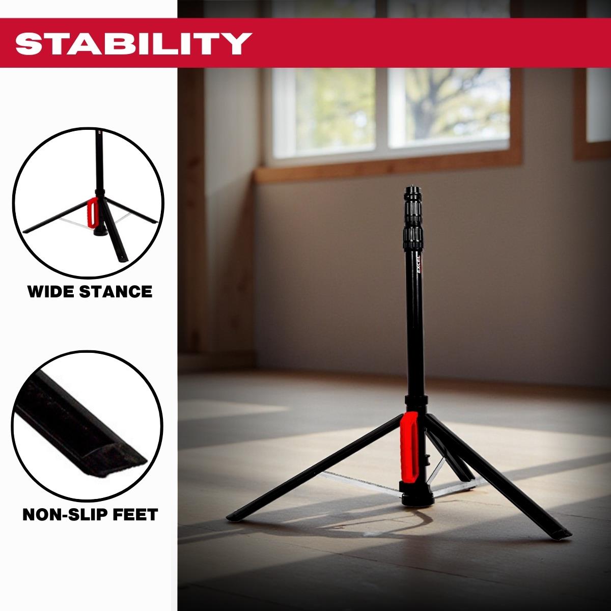 Excel Universal Tripod Stand 1.8m/6ft Item Condition Box Opened Never Used