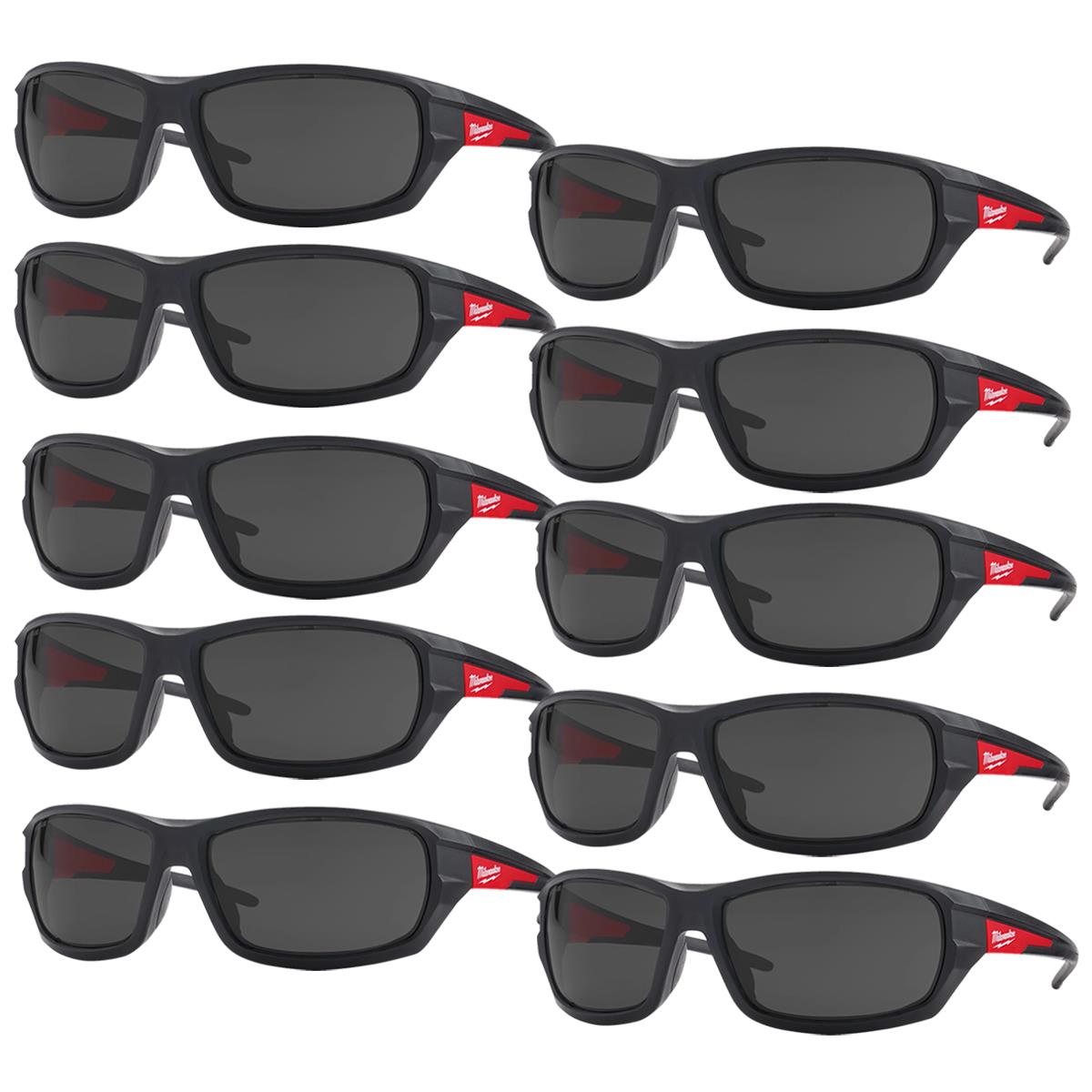 Milwaukee Performance Safety Glasses Tinted 4932471884 Pack of 10