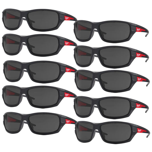 Milwaukee Performance Safety Glasses Tinted 4932471884 Pack of 10