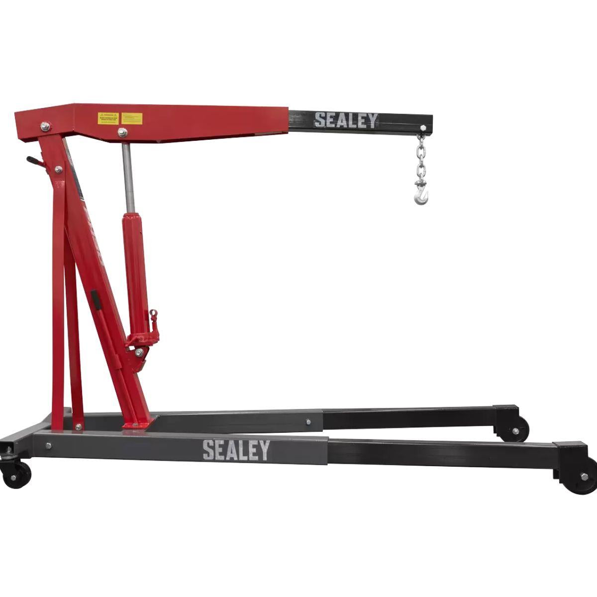 Sealey PH30 3tonne Fixed Frame Engine Crane with Extendable Legs