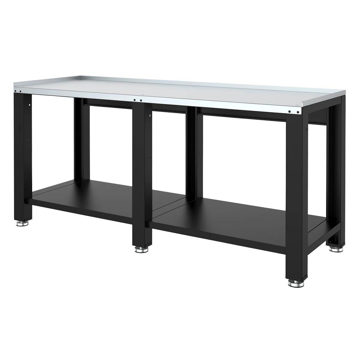 Sealey AP4020GS Premier Storage Heavy-Duty Workbench with Galvanized Steel Worktop 2m