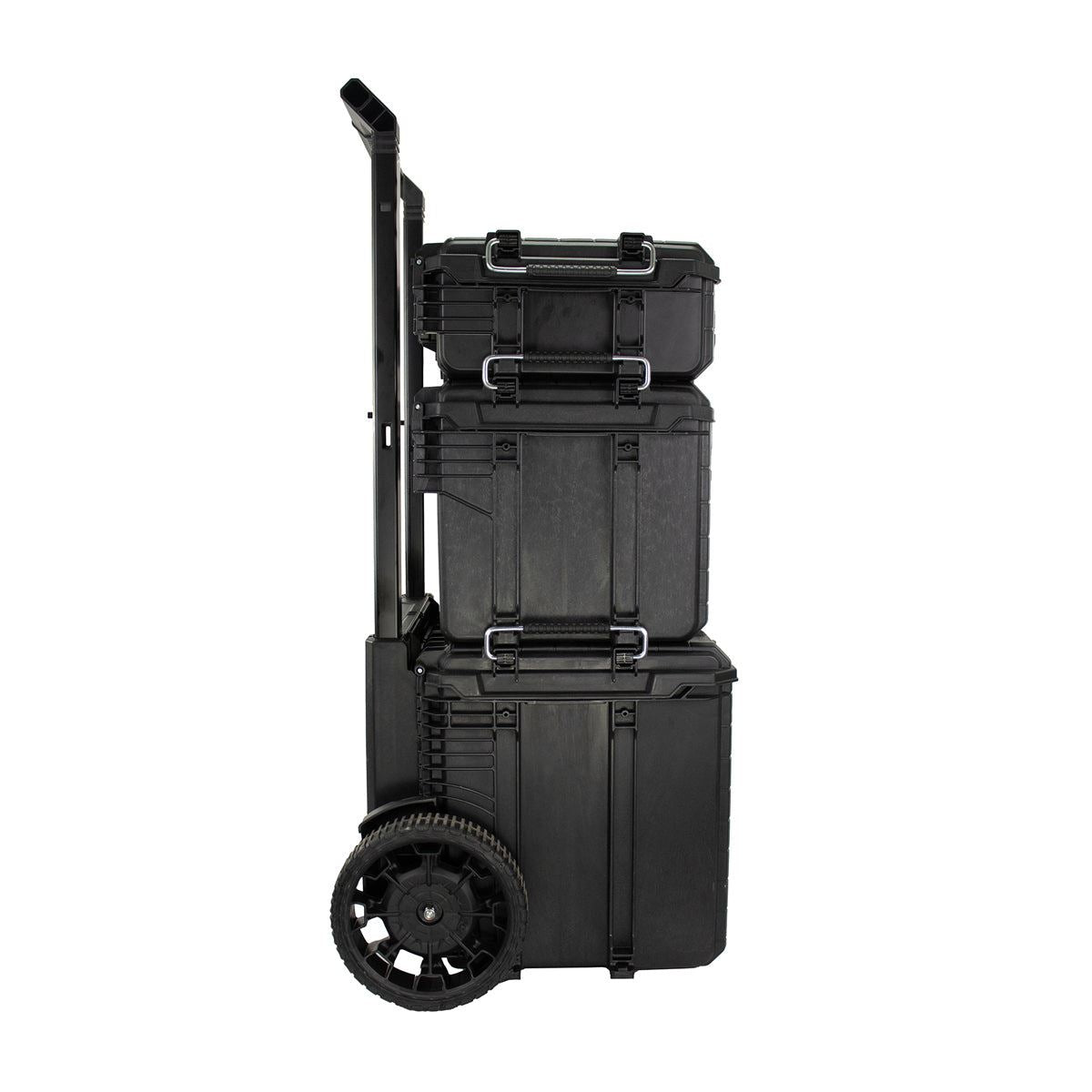 JCB SITESYS-ST 3-Piece Modular Tool Storage System with Cart, Tool Box & Organiser Case with Heavy Duty Wheels