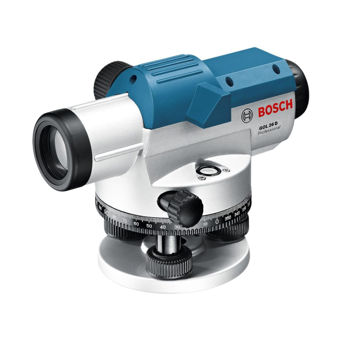 Bosch GOL 26 D Professional Optical Level with Robust Design & Easy Alignment 0601068000