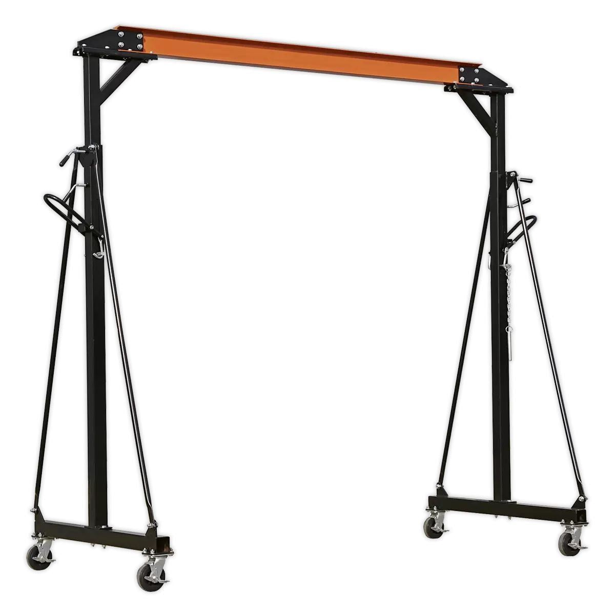Sealey SG1000KIT Adjustable Portable Lifting Gantry Crane & Hoist Combo