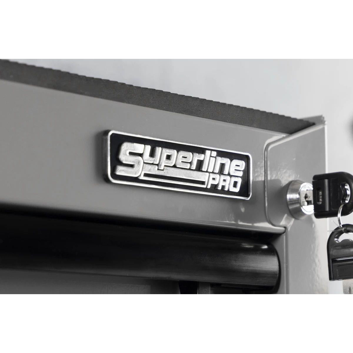 Sealey APMWS2 Superline PRO Rollcab 6 Drawer with Vice Base Grey/Black