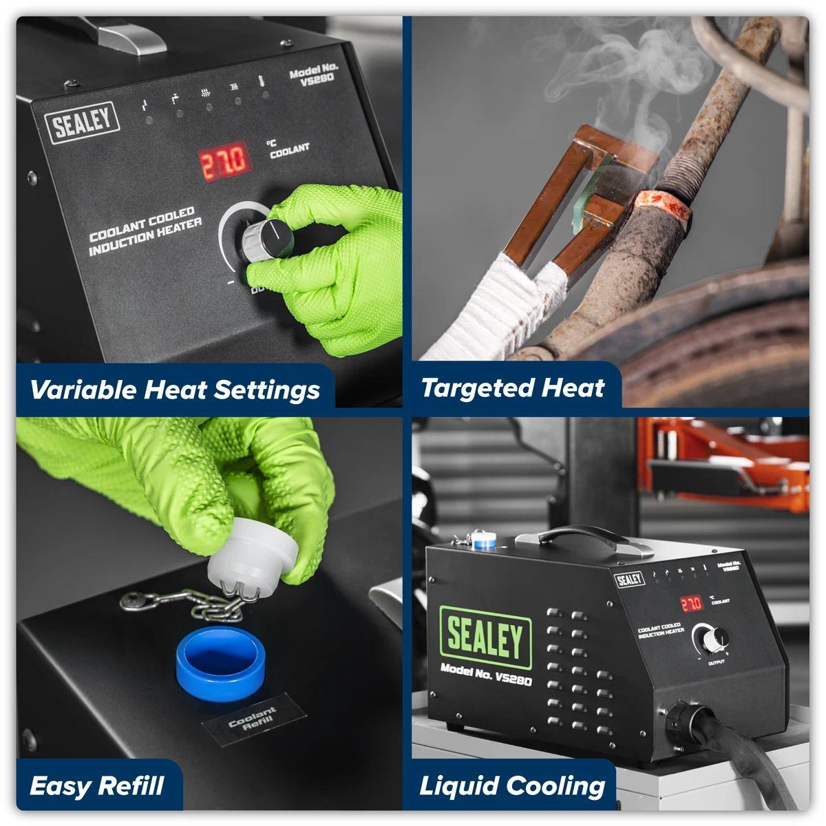 Sealey VS280 Coolant Cooled Induction Heater 3700W/230V