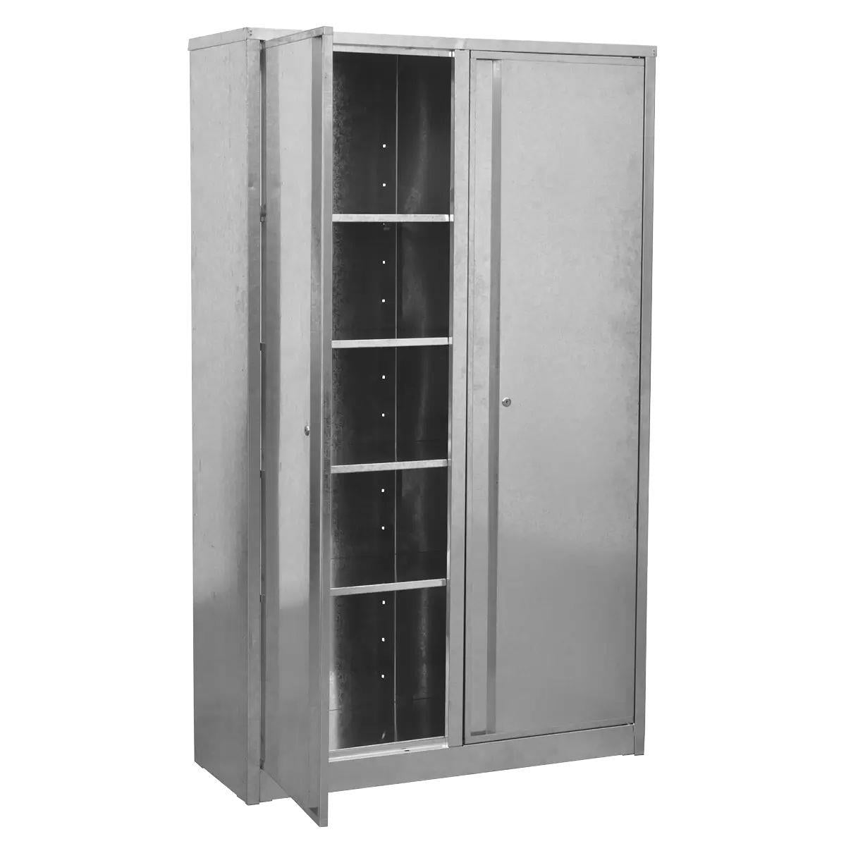Sealey GSC110385 Galvanized Steel Floor Cabinet 4-Shelf