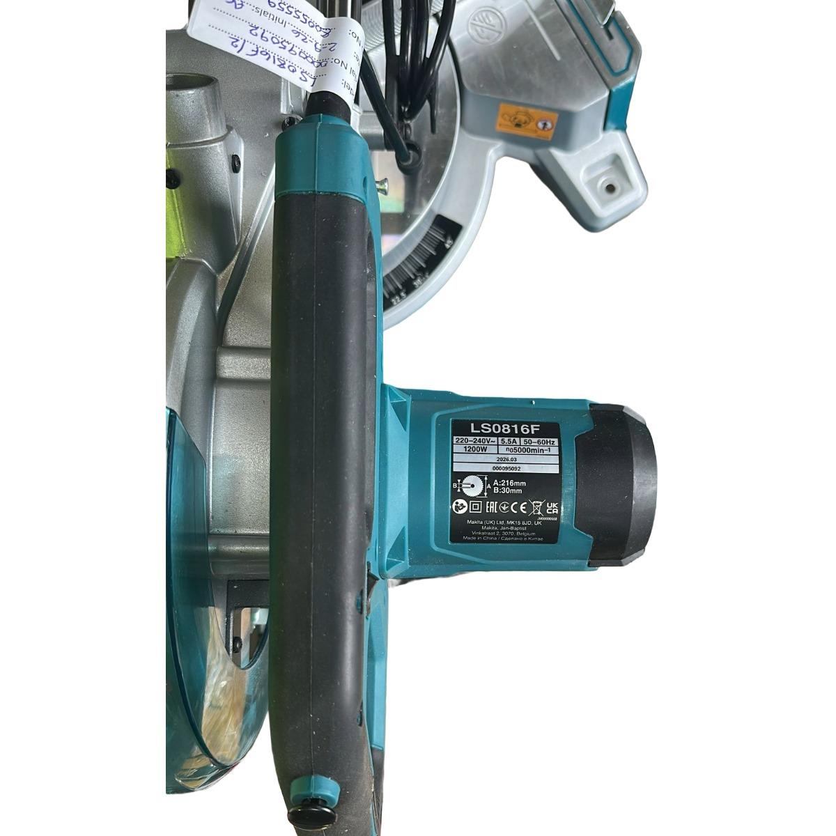 Makita LS0816F/2 216mm Slide Compound Mitre Saw 240V Item Condition Seller Refurbished