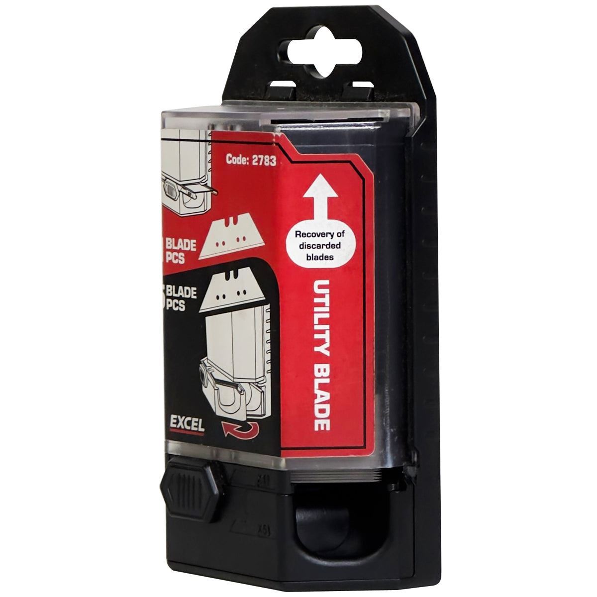 Excel Utility Knife Blade Dispenser 100 Piece