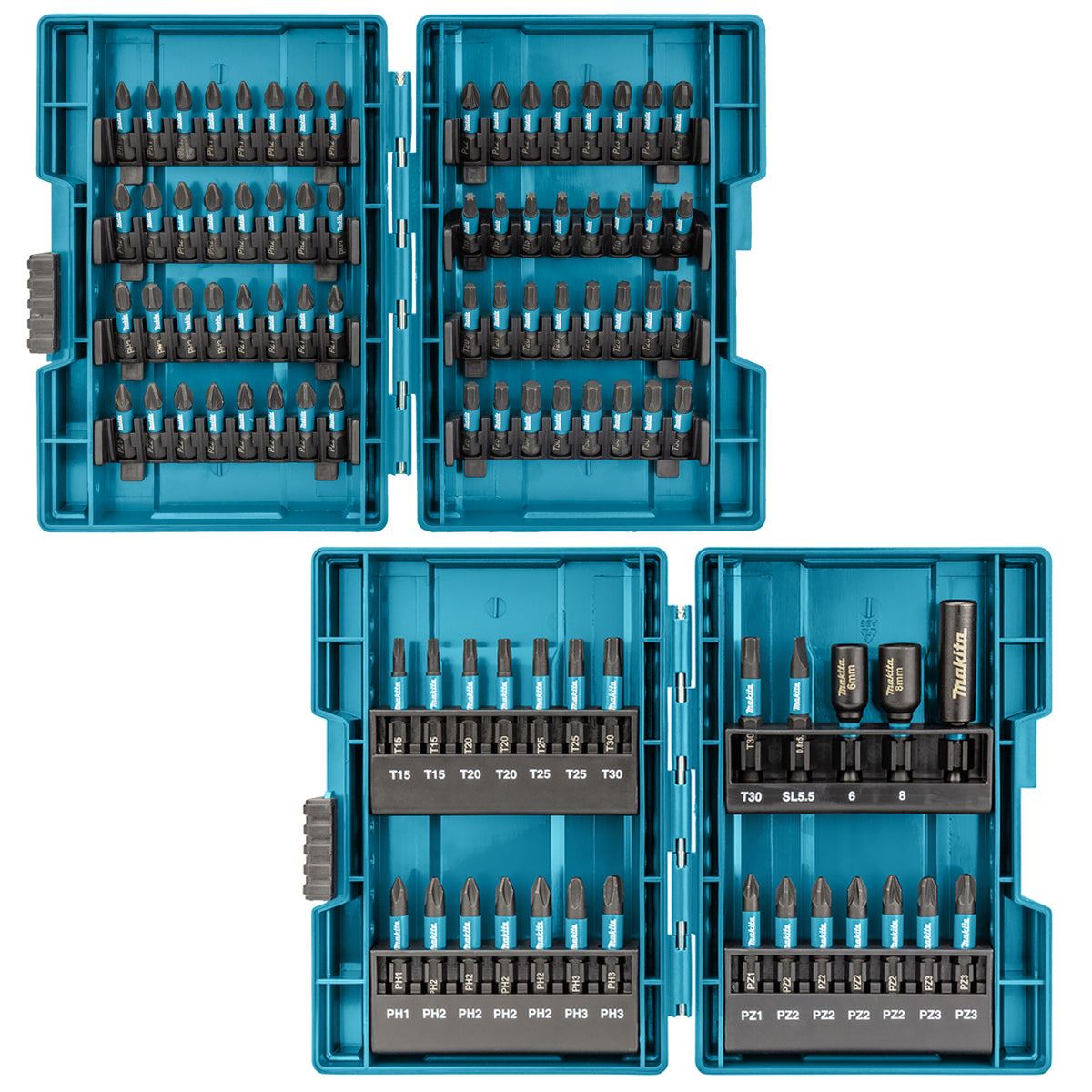 Makita E-03109 Impact Black Bit Set Of 90 Pieces