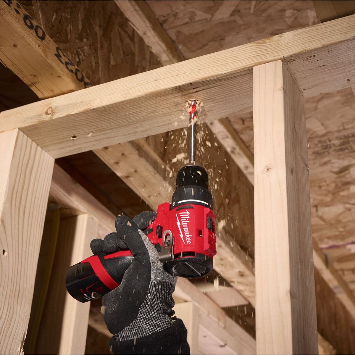 Milwaukee M12BLDDRC-202C 12V Brushless Drill Driver with 2 x 2.0Ah Battery Charger & Case 4933499687