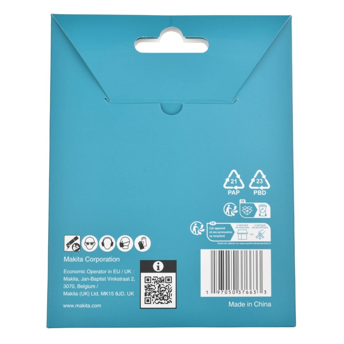 Makita D-82731 Triangular Net Sanding Pad 93mm A180 Pack of 5