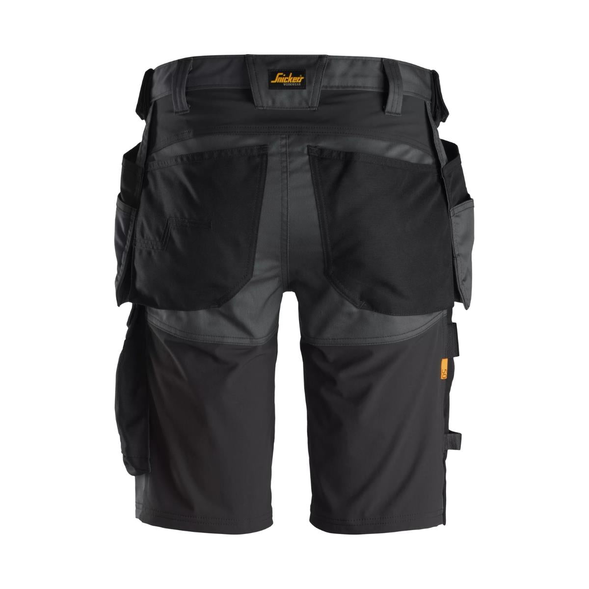 Snickers AllroundWork Stretch Shorts with Holster Pockets Steel Grey - 35