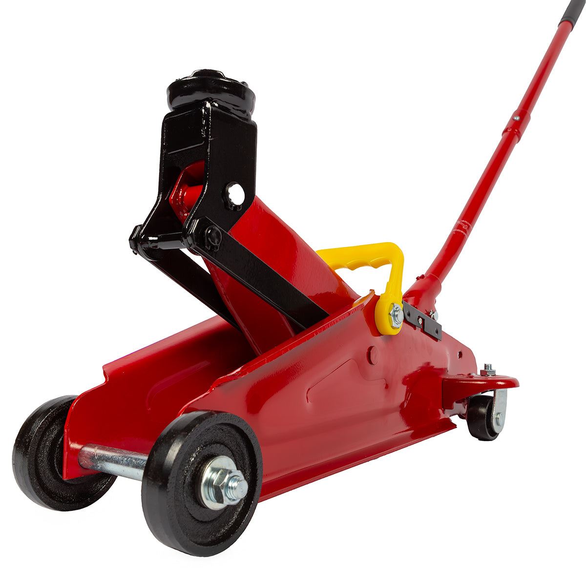 Big Red Torin 2-Ton Hydraulic Jack Low Profile Lifting Range 135-340mm with Case